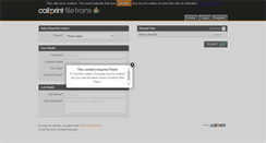 Desktop Screenshot of filetransplus.callprint.co.uk